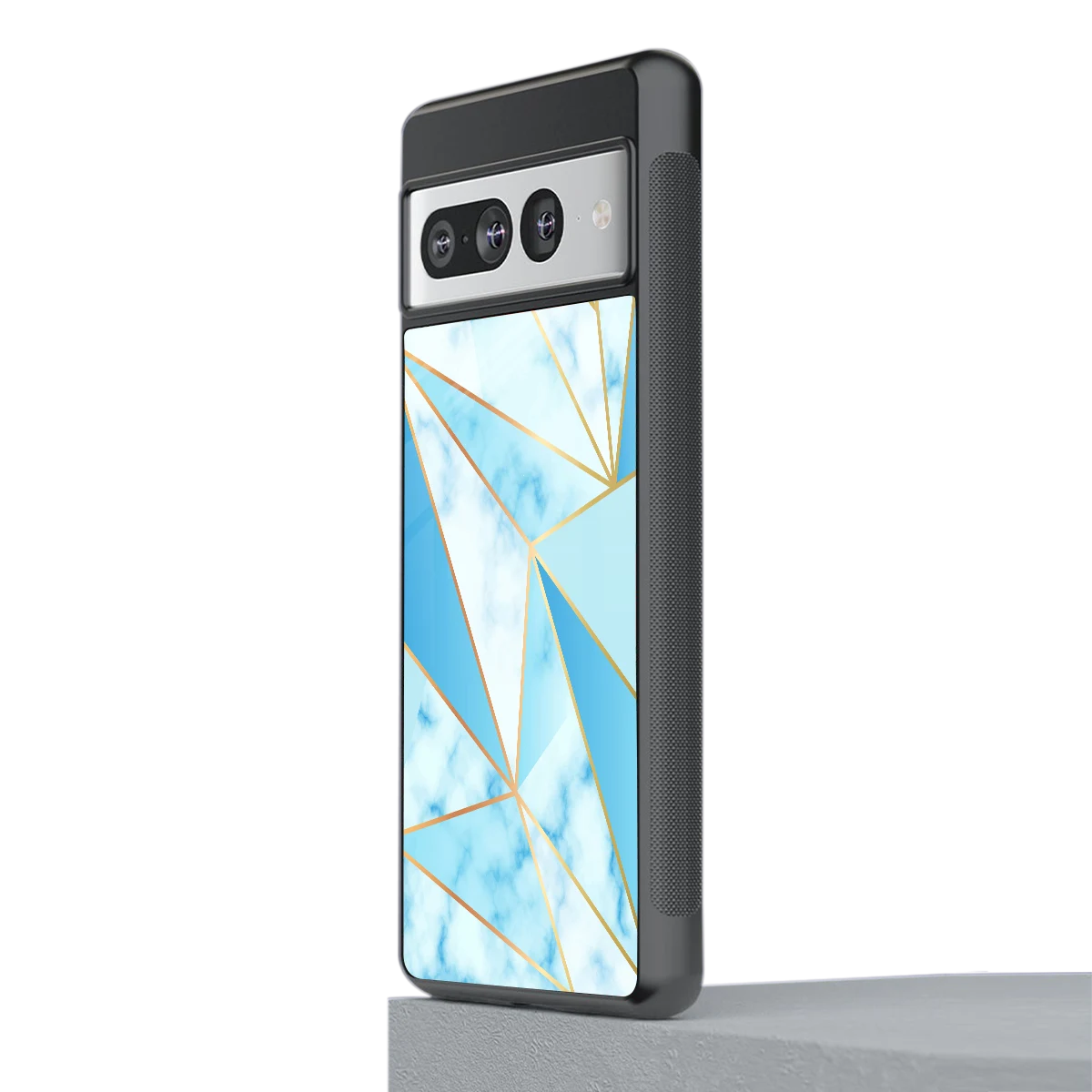 French Marble stylish phone case for google pixel 7 pro | glossy glass and slim fit