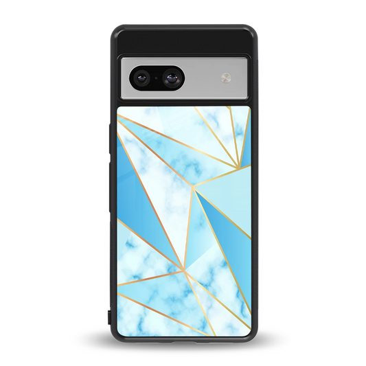 French Marble back phone cover | glass case for google pixel 7