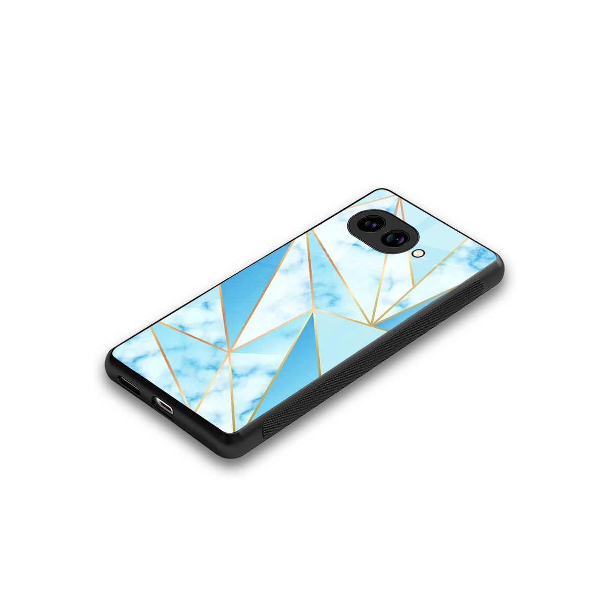 French Marble stylish phone case for google pixel 10a | glossy glass and slim fit