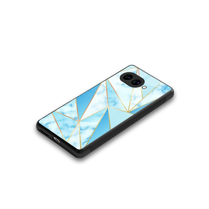 French Marble stylish phone case for google pixel 10a | glossy glass and slim fit