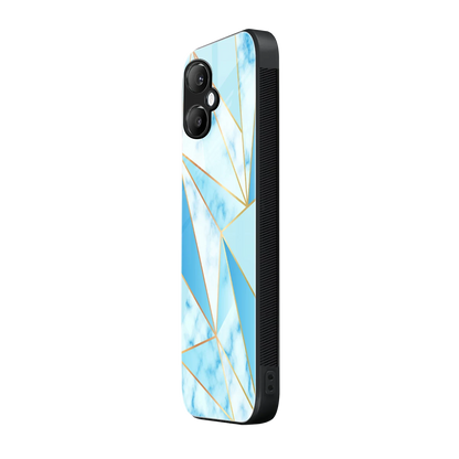 French Marble samsung galaxy a06 5g mobile cover | shockproof glass phone case