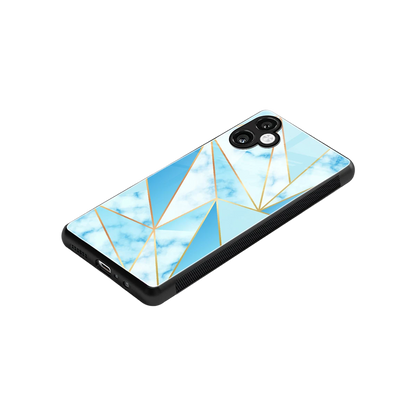 French Marble stylish phone case for samsung galaxy a06 5g | glossy glass and slim fit