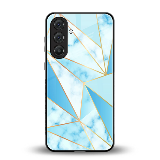 French Marble back phone cover | glass case for samsung galaxy m36 5g