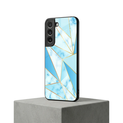 French Marble samsung galaxy s22 mobile cover | shockproof glass phone case