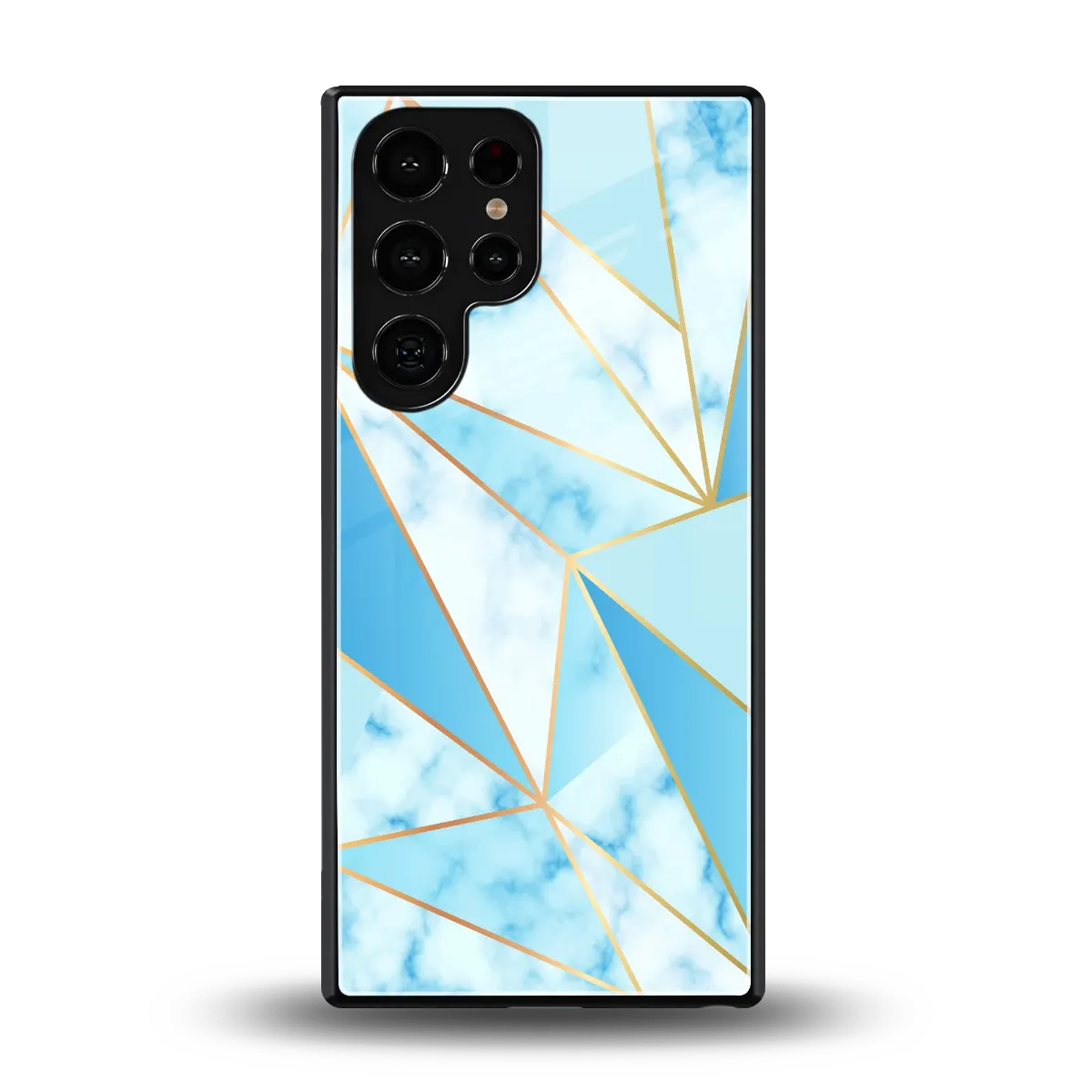 French Marble back phone cover | glass case for samsung galaxy s25 ultra