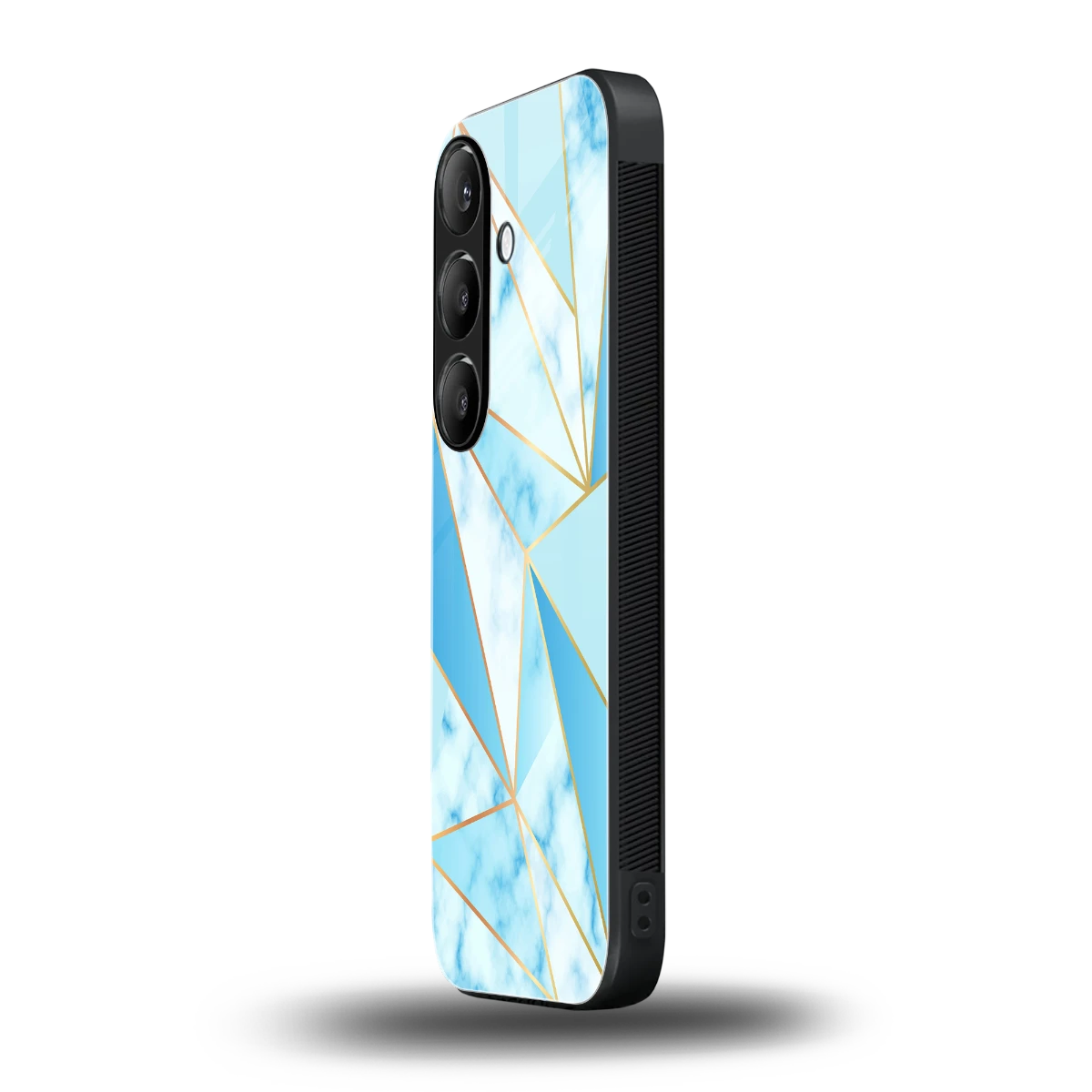 French Marble samsung galaxy s24 mobile cover | shockproof glass phone case