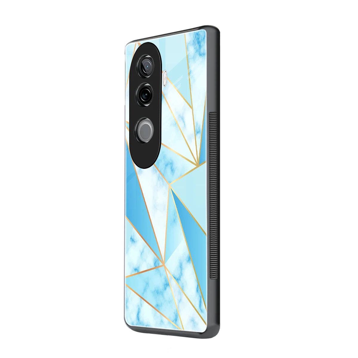 French Marble vivo v40e mobile cover | shockproof glass phone case