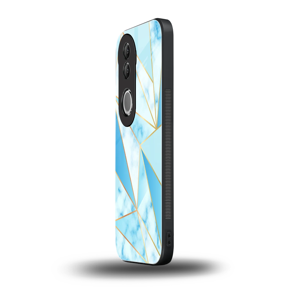 French Marble vivo v50 mobile cover | shockproof glass phone case