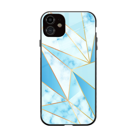 French Marble back phone cover | glass case for iphone 12