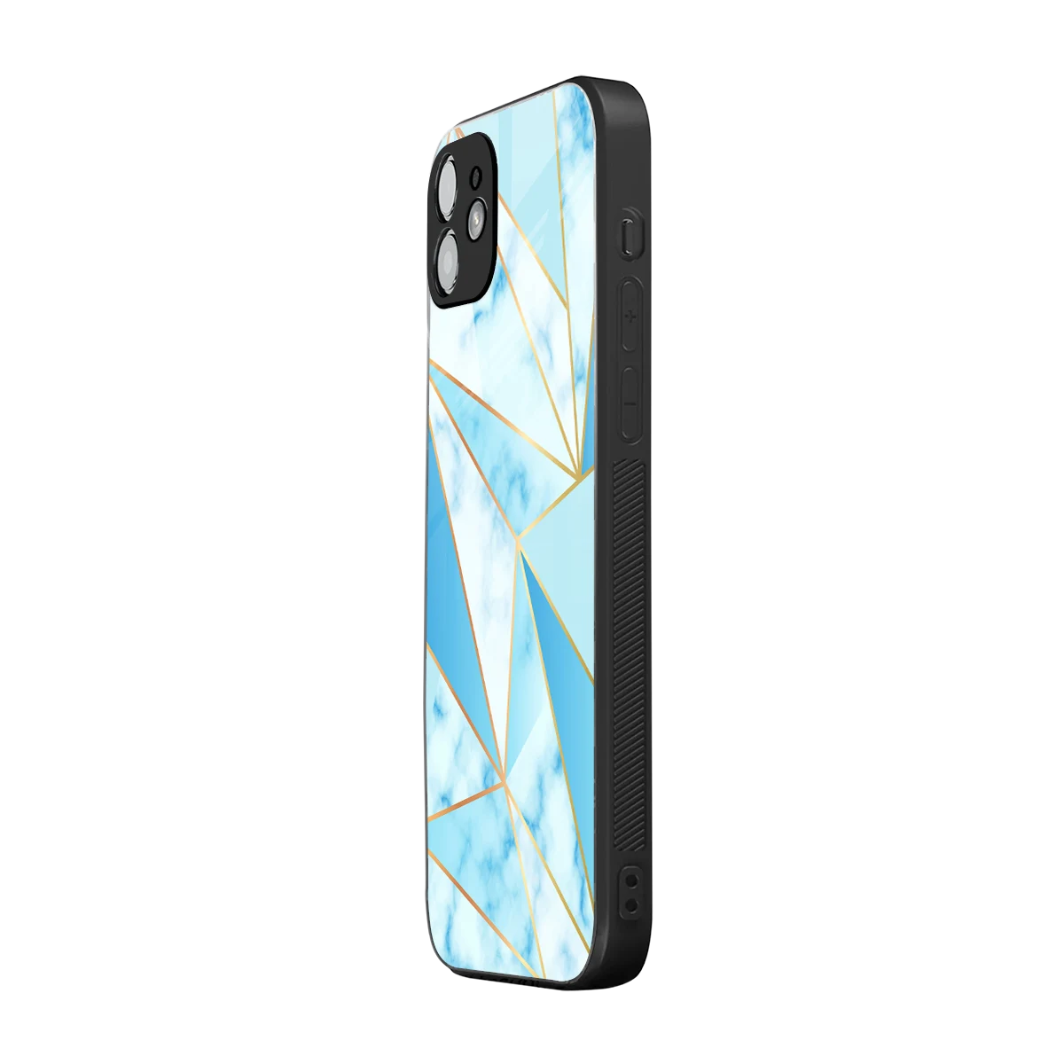 French Marble iphone 11 mobile cover | shockproof glass phone case