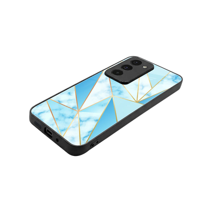 French Marble stylish phone case for redmi 15 5g | glossy glass and slim fit
