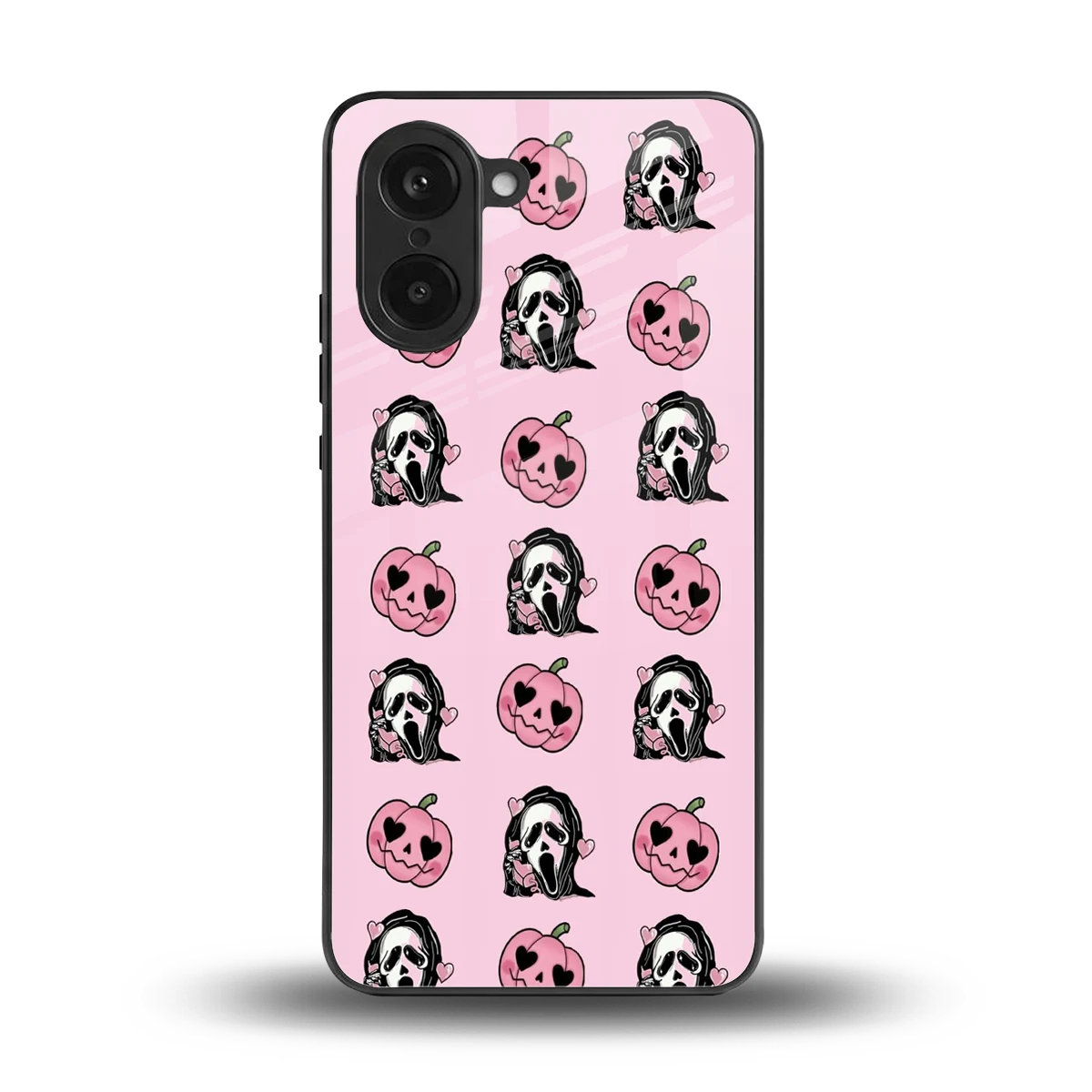 Friendly Ghost back phone cover | glass case for oneplus nord ce5 5g