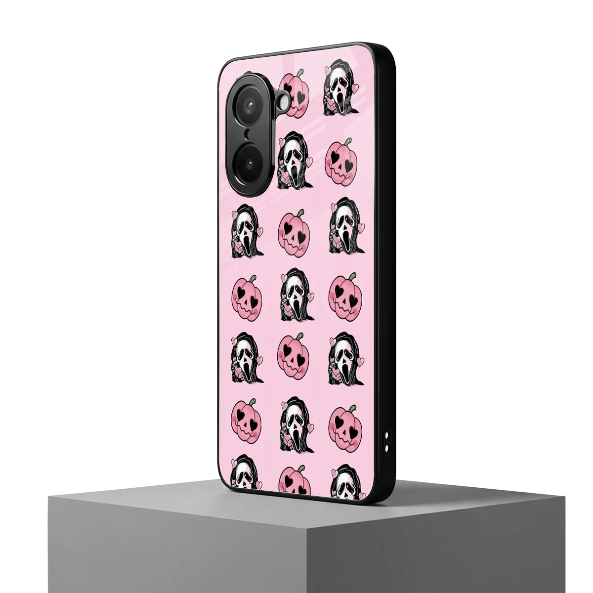 Friendly Ghost oneplus nord ce5 5g mobile cover | shockproof glass phone case