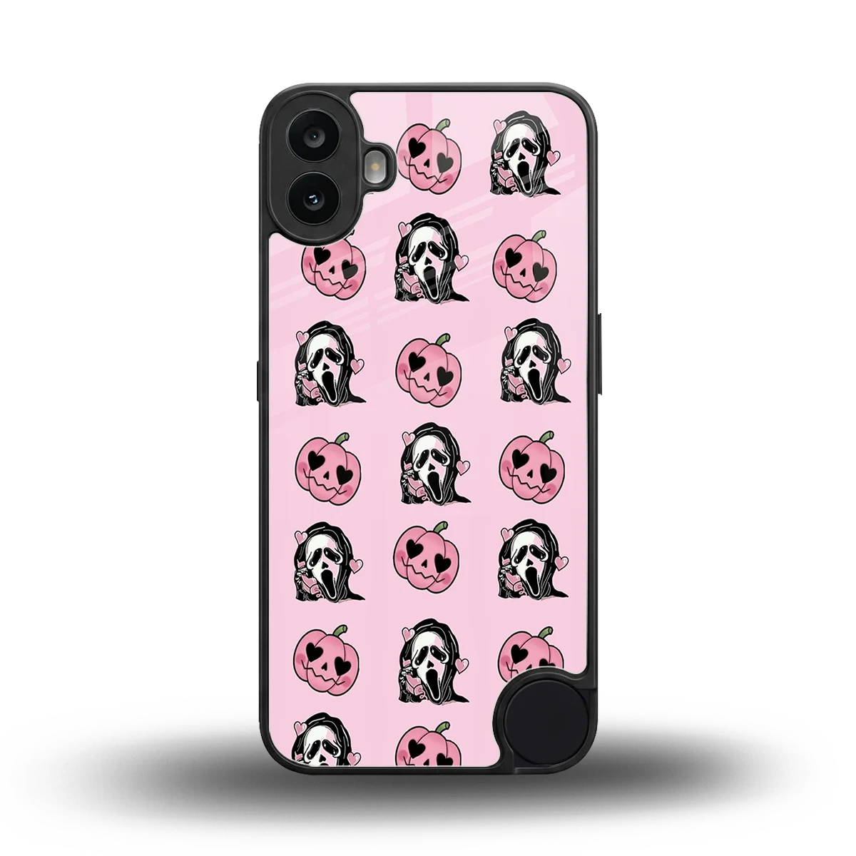 Friendly Ghost back phone cover | glass case for cmf nothing phone 1