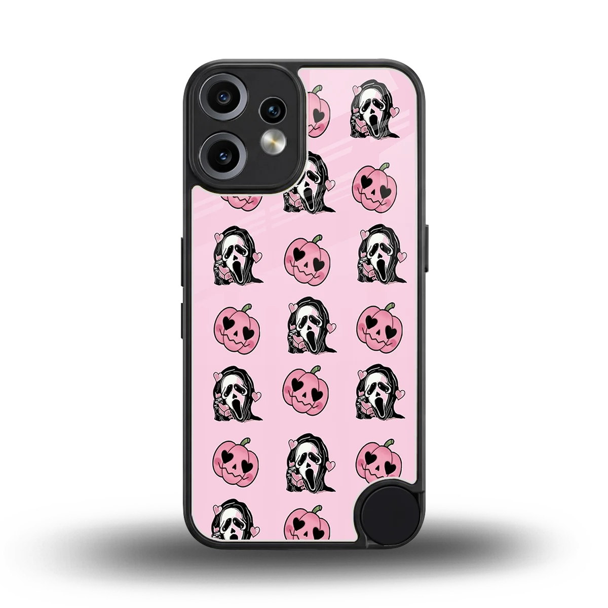 Friendly Ghost back phone cover | glass case for cmf nothing phone 2 pro