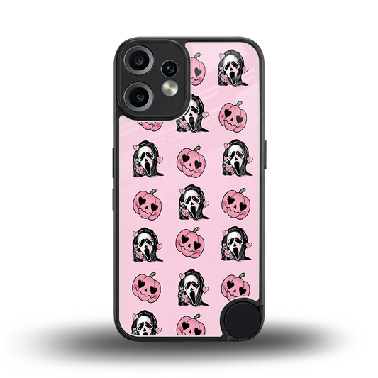 Friendly Ghost back phone cover | glass case for cmf nothing phone 2 pro