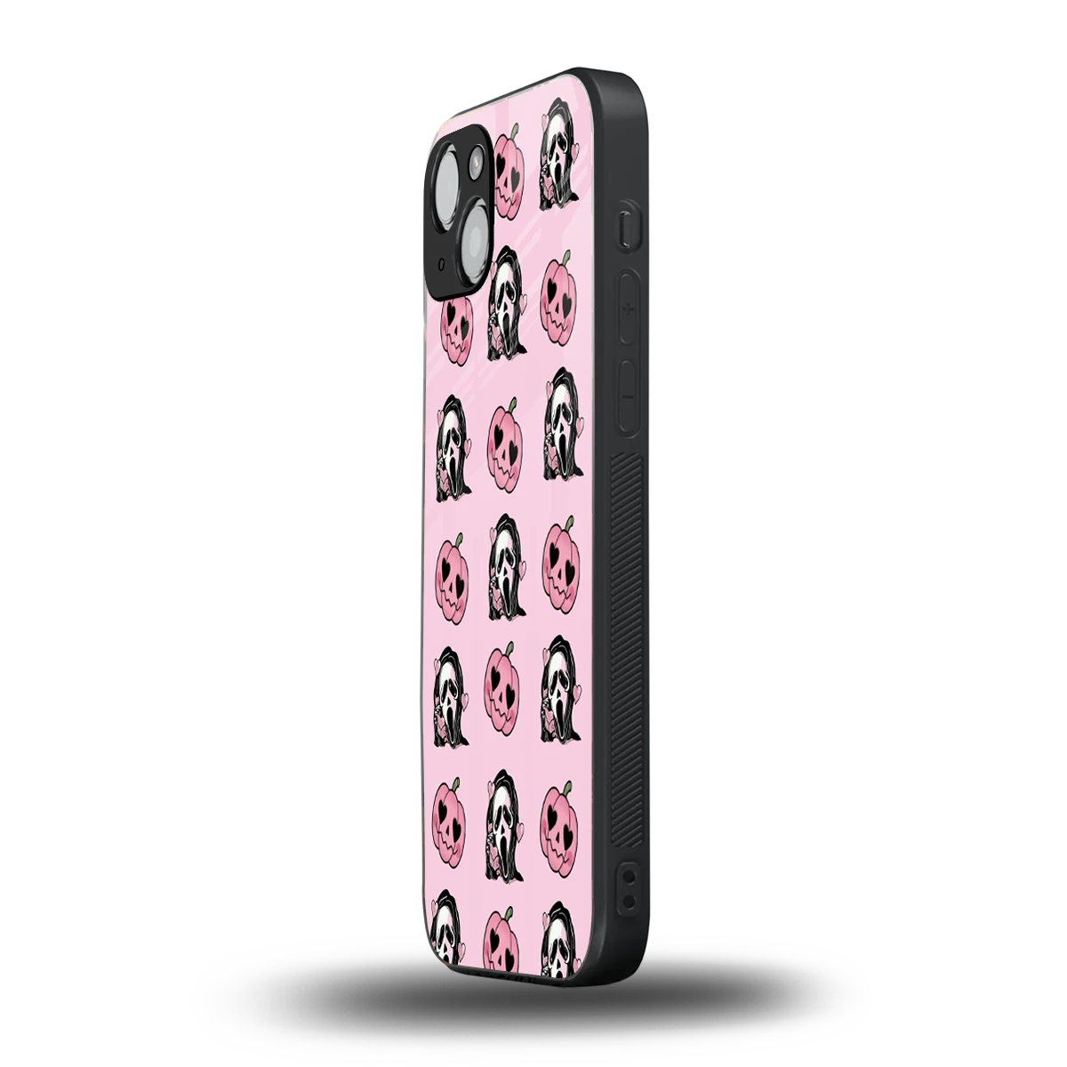Friendly Ghost iphone 14 plus mobile cover | shockproof glass phone case