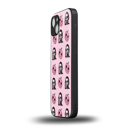 Friendly Ghost iphone 14 plus mobile cover | shockproof glass phone case