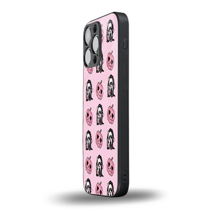 Friendly Ghost iphone 15 pro max mobile cover | shockproof glass phone case
