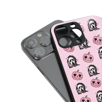 Friendly Ghost stylish phone case for iPhone 16 | glossy glass and slim fit
