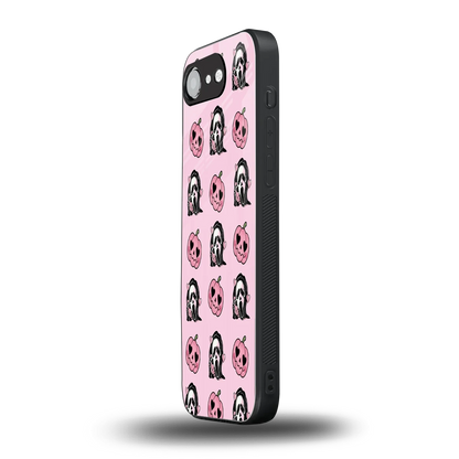 Friendly Ghost iphone 17e mobile cover | shockproof glass phone case