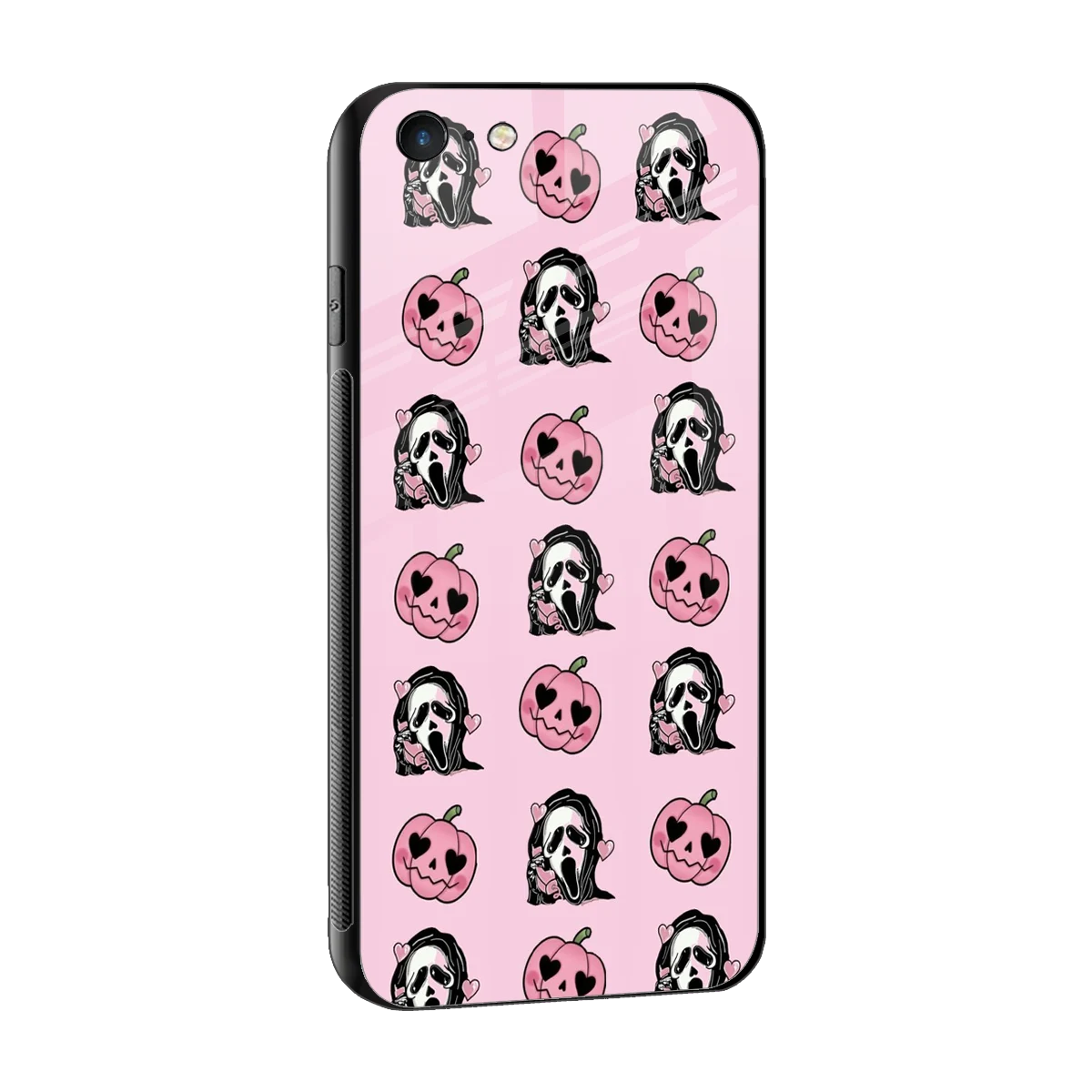 Friendly Ghost sleek iphone 6 cover with tempered glass back and TPU edges