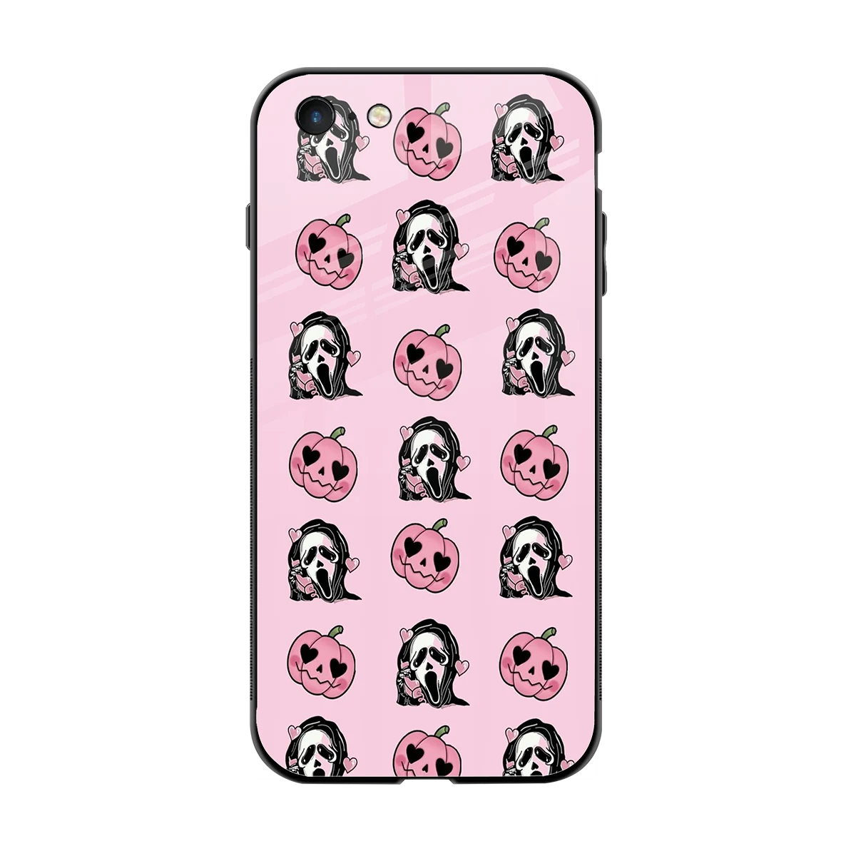Friendly Ghost back phone cover | glass case for iphone 6