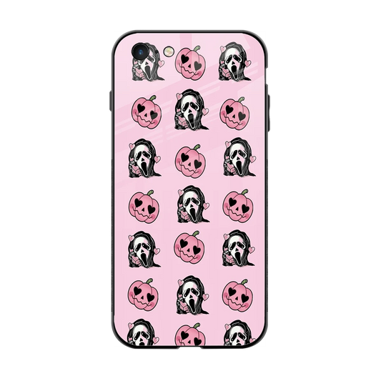 Friendly Ghost back phone cover | glass case for iphone 6