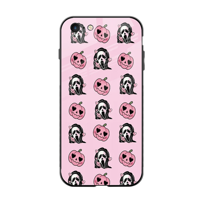 Friendly Ghost back phone cover | glass case for iphone 6s plus