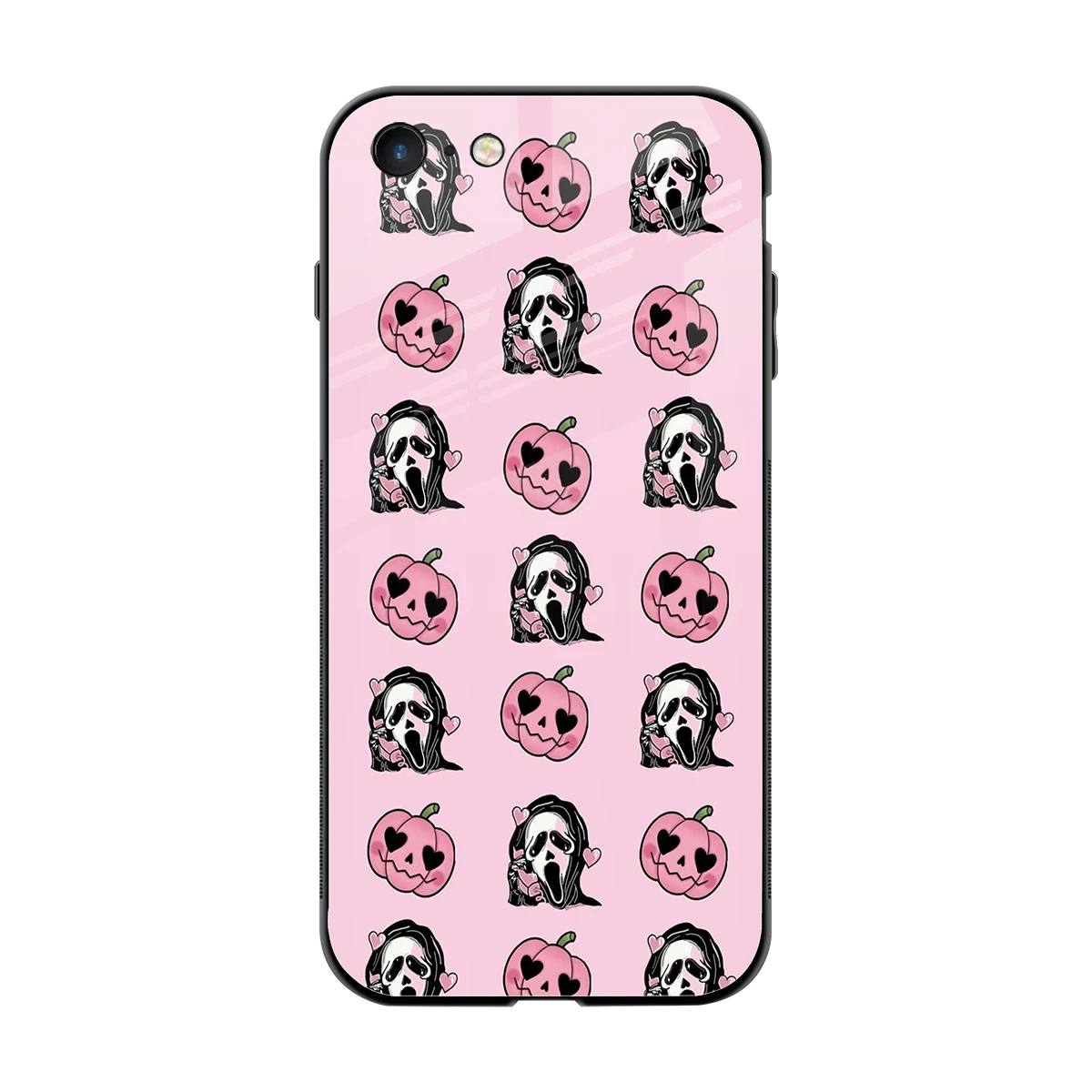 Friendly Ghost back phone cover | glass case for iphone 7