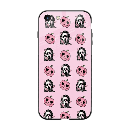 Friendly Ghost back phone cover | glass case for iphone 7