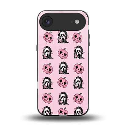 Friendly Ghost back phone cover | glass case for iphone air
