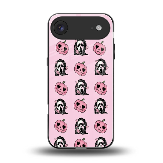 Friendly Ghost back phone cover | glass case for iphone air
