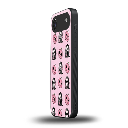 Friendly Ghost iphone air mobile cover | shockproof glass phone case