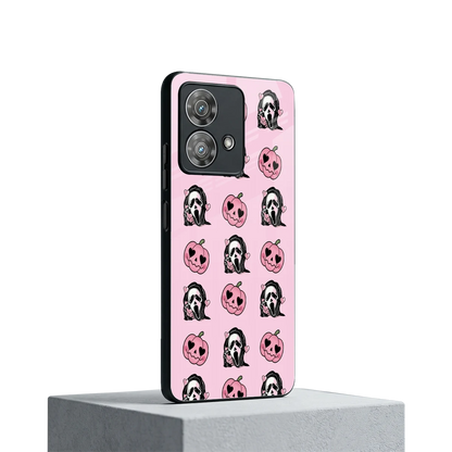 Friendly Ghost motorola edge 40 neo 5g mobile cover | shockproof glass phone case