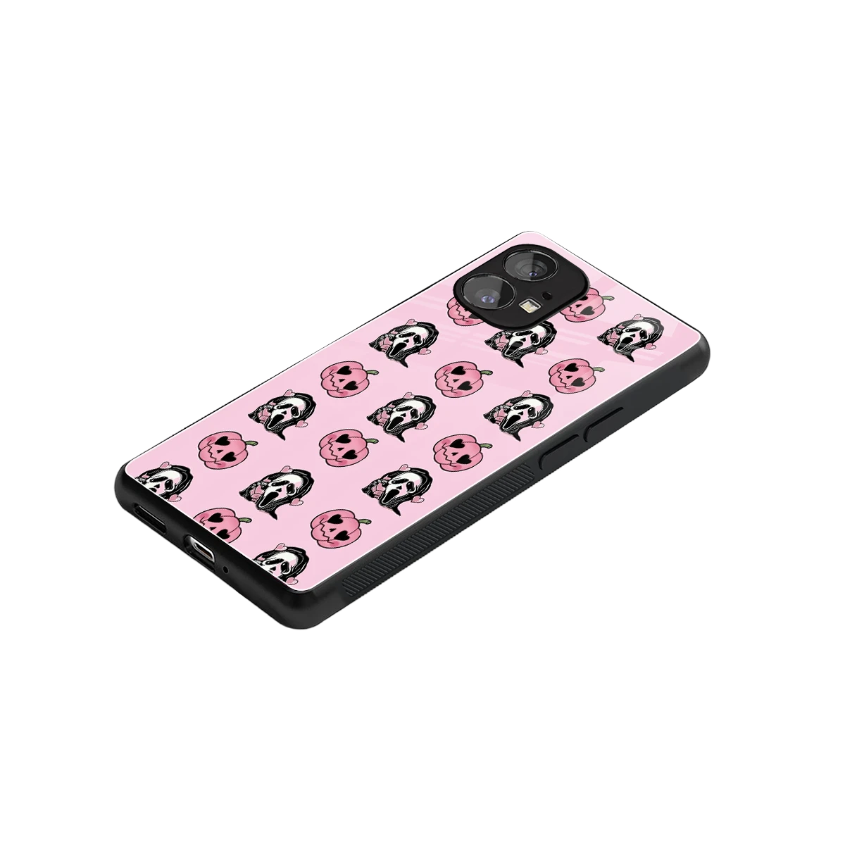 Friendly Ghost stylish phone case for nothing phone 1 | glossy glass and slim fit