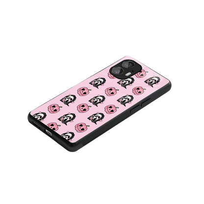 Friendly Ghost stylish phone case for nothing phone 2 | glossy glass and slim fit