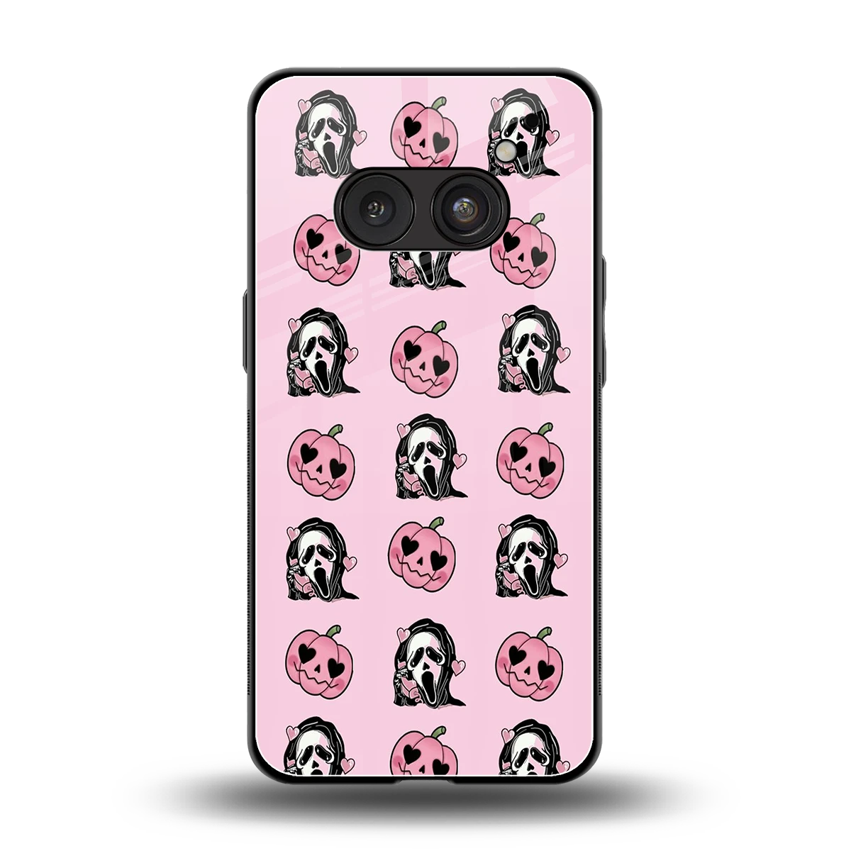 Friendly Ghost back phone cover | glass case for nothing phone 2a plus