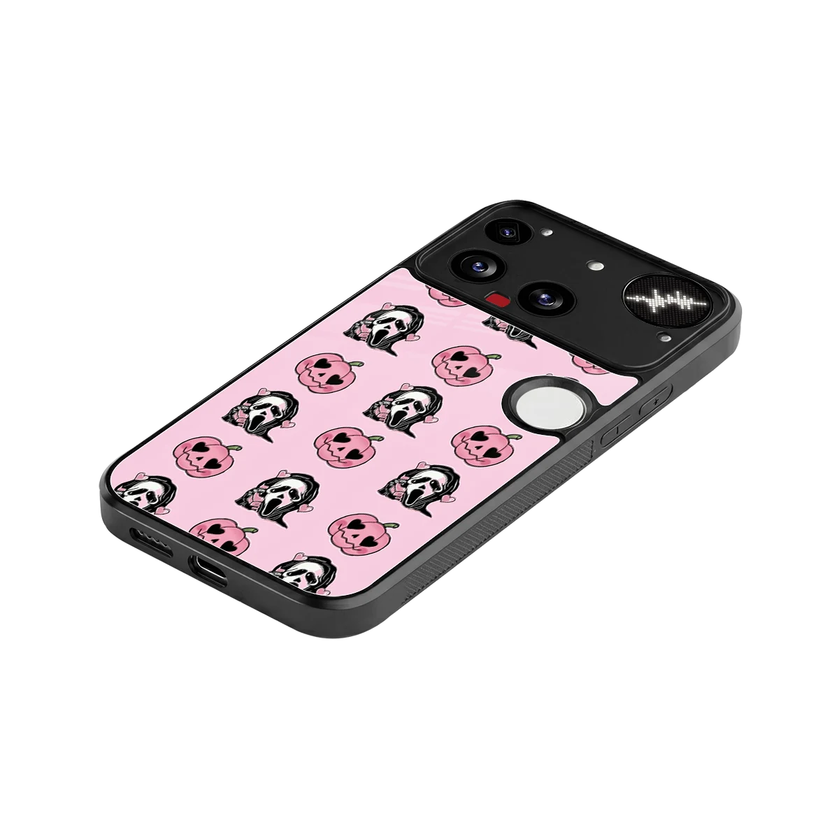 Friendly Ghost stylish phone case for nothing phone 3 | glossy glass and slim fit