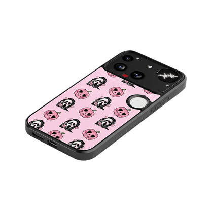 Friendly Ghost stylish phone case for nothing phone 3 | glossy glass and slim fit