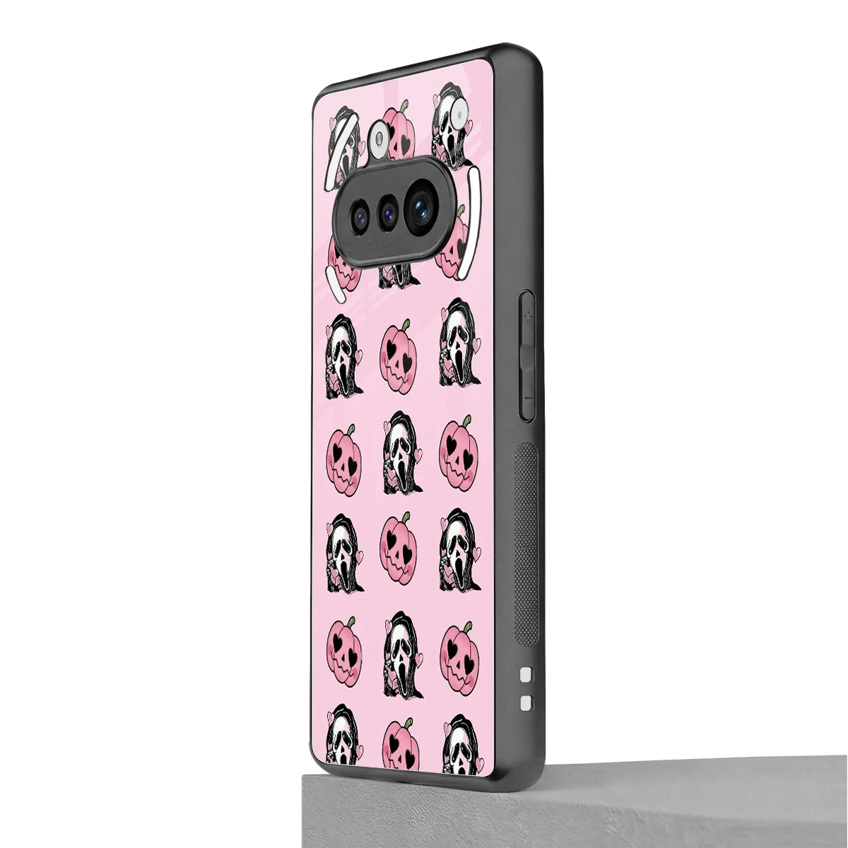 Friendly Ghost nothing phone 3a mobile cover | shockproof glass phone case