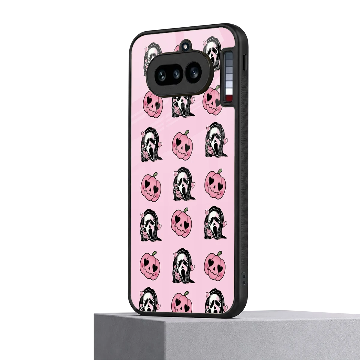 Friendly Ghost nothing phone 4a mobile cover | shockproof glass phone case