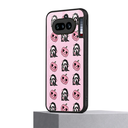 Friendly Ghost nothing phone 4a mobile cover | shockproof glass phone case