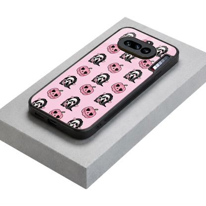 Friendly Ghost stylish phone case for nothing phone 4a | glossy glass and slim fit