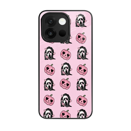 Friendly Ghost back phone cover | glass case for oneplus 13s