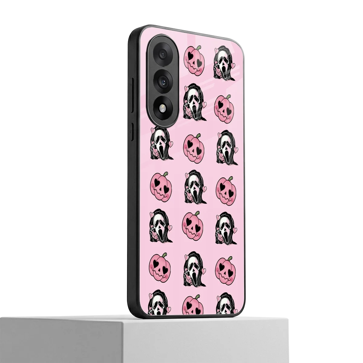 Friendly Ghost oneplus nord 5 mobile cover | shockproof glass phone case