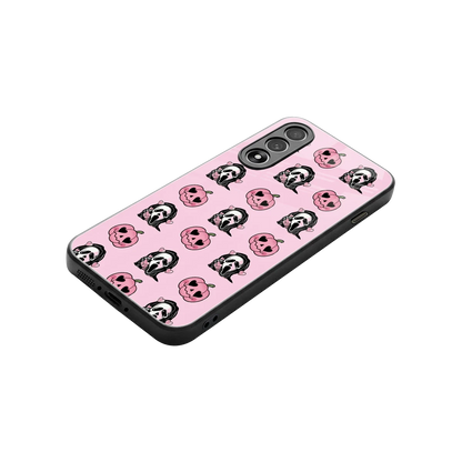 Friendly Ghost stylish phone case for oneplus nord 5 | glossy glass and slim fit