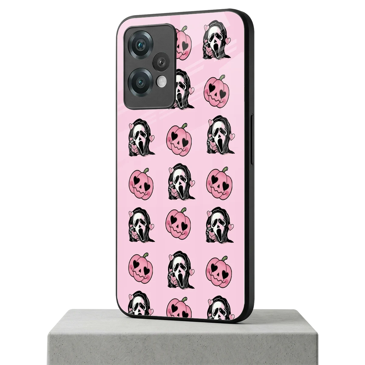 Friendly Ghost oneplus nord ce 2 lite mobile cover | shockproof glass phone case
