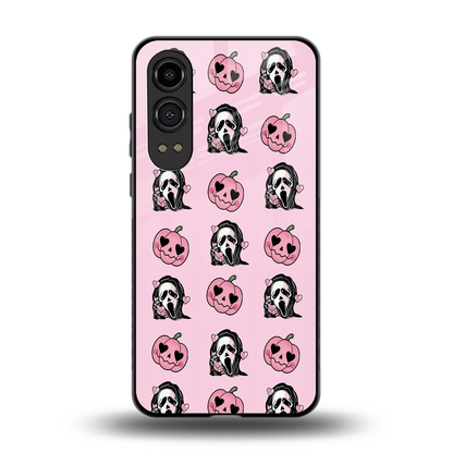 Friendly Ghost back phone cover | glass case for oneplus nord ce 4 lite