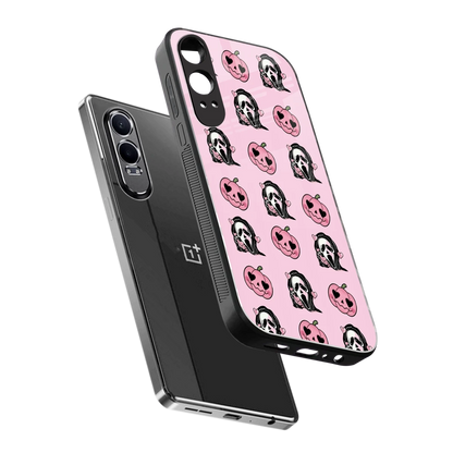 Friendly Ghost sleek oneplus nord ce 4 lite cover with tempered glass back and TPU edges